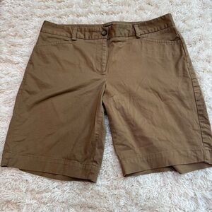 Lands End Women's Tan Shorts Fit 2 - size 10P